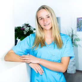 Lisa Janßen Auszubildende zur zahnmedizinischen Fachangestellten